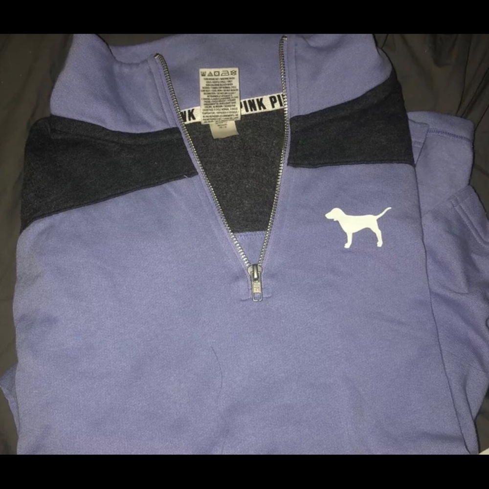 PINK quarter zip